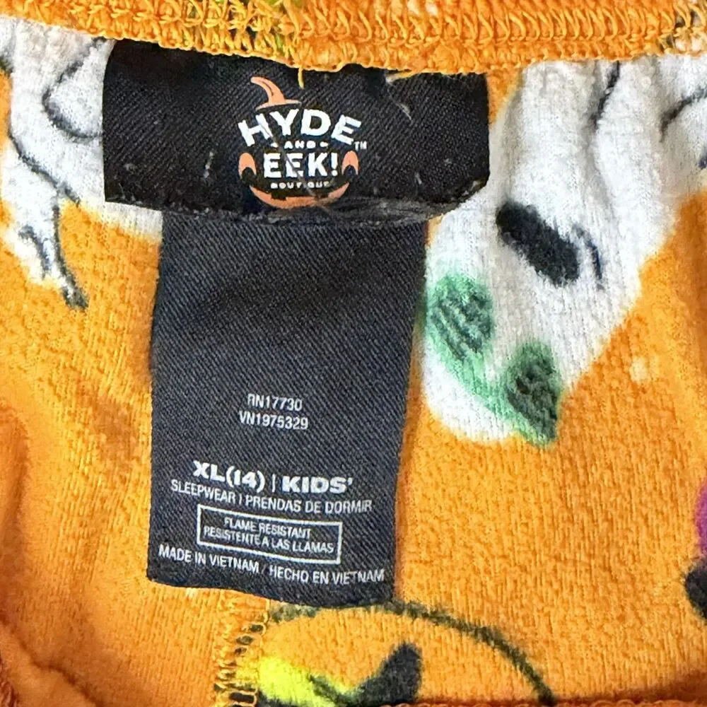 Target Hide & Eek Wondershop Halloween Christmas Pajama Pants Bundle Girl XL 14